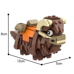 „Buildmoc“ žvaigždė Filmas Gyvūnas Tatuinas-Bantha Mudhorn Monster Village Modelis Statybiniai blokai Žaislai vaikams Vaikai Žaislas Dovanos Bantha kaina ir informacija | Dėlionės (puzzle) | pigu.lt