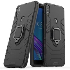 Cool Armour Guard Ring Holder Kickstand PC TPU hibridinis mobiliojo telefono dėklas, skirtas Asus ZenFone Max Pro (M1) ZB602KL kaina ir informacija | Telefono dėklai | pigu.lt