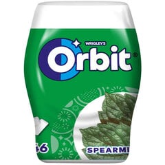 Kramtomoji guma su saldikliais Orbit becukrė mėtų skonio spearmint, 64g x 6 vnt. kaina ir informacija | Saldumynai | pigu.lt