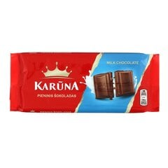 Pieninis šokoladas Karūna, 80 g x 5 vnt. kaina ir informacija | Saldumynai | pigu.lt