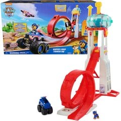 Трасса Paw Patrol Super Loop Base, 106 см цена и информация | Игрушки для мальчиков | pigu.lt