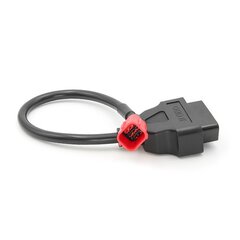 6–16 kontaktų motociklų obd adapteriai Obd2 diagnostikos kabelio prailginimo jungtys цена и информация | Мягкие игрушки | pigu.lt