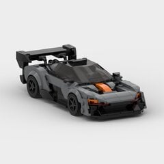 MOC Brick McLaren Speedtail Senna GTR McLaren Sabre 720S GT3 765It P1 Racing Car Speed ​​Champions Racer Blokai techniniai automobilių žaislai kaina ir informacija | Dėlionės (puzzle) | pigu.lt