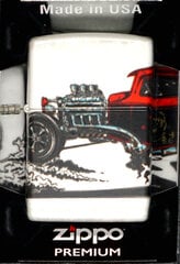 Zestaw ZIPPO Зажигалка HOT ROD DESIGN Prezentowy No1 цена и информация | Зажигалки и аксессуары | pigu.lt