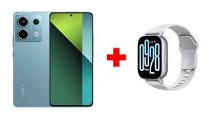 Xiaomi Redmi Note 13 Pro 5G 8/256GB Ocean Teal + Xiaomi Redmi Watch 5 Active Matte Silver kaina ir informacija | Mobilieji telefonai | pigu.lt