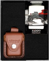 Набор ZIPPO Зажигалка HOT ROD DESIGN Подарочный набор No2 цена и информация | Зажигалки и аксессуары | pigu.lt