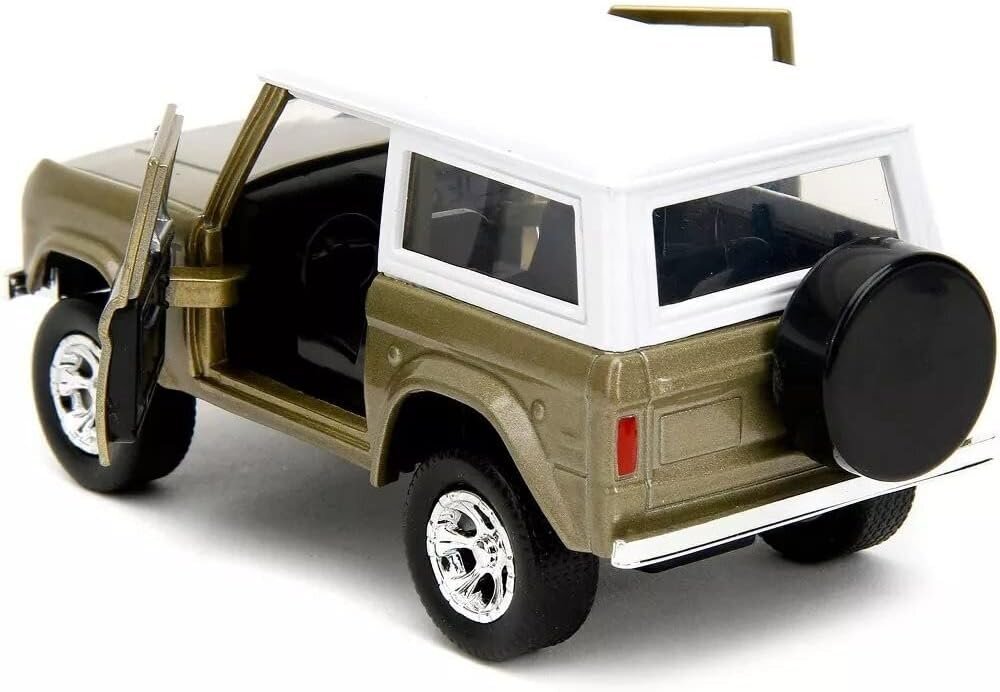 Metalinis automobilio modelis Jada Marvel Groot 1973 Ford bronco 1:32 su figūra kaina ir informacija | Žaislai berniukams | pigu.lt