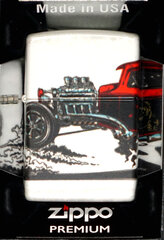 Набор ZIPPO Зажигалка HOT ROD DESIGN Подарочный набор No3 цена и информация | Зажигалки и аксессуары | pigu.lt