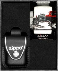 Набор ZIPPO Зажигалка HOT ROD DESIGN Подарочный набор No3 цена и информация | Зажигалки и аксессуары | pigu.lt