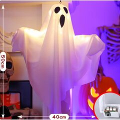 „Halloween LED Glow Ghost“ namų vidaus lauko dekoravimo vakarėlio reikmenys 2024 m. „Haunted House Bar“ kabantys siaubo rekvizitai su šviesomis kaina ir informacija | Vakarėliams ir šventėms | pigu.lt