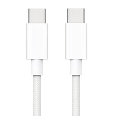 DCO IP16 USB-C į USB-C 65W Greitas Duomenų ir Įkrovimo Laidas 2m Apple iPhone 15 / 16 MXOK2ZM/A Baltas (OEM) kaina ir informacija | Kabeliai ir laidai | pigu.lt