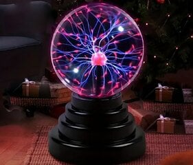 Plasma Magic Night Light, Plasma Ball Light – lietimui jautri USB maitinama magiška statinė elektra vakarėlių namų dekoravimui цена и информация | Настольные светильники | pigu.lt