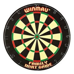 Taikinys Winmau Family Dart Game su strėlytėmis kaina ir informacija | Smiginis | pigu.lt