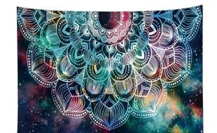 KBEAZY Sieninis gobelenas 130x150 cm, mandala kaina ir informacija | Kilimai | pigu.lt