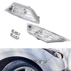 Led šoninis žymeklis posūkio signalo lempa su T10 lemputėmis Honda Civic16-19 цена и информация | Аксессуары для телефонов | pigu.lt