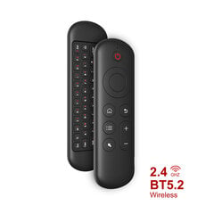 NAUJA M5 Smart Air Mouse 2.4G Mini Wireless Keyboard TV nuotolinio valdymo pultas, skirtas Android TV priedėliui PC Air Mouse nuotolinio valdymo pultas kaina ir informacija | Išmaniųjų (Smart TV) ir televizorių priedai | pigu.lt