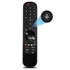 LG Magic nuotolinio valdymo pulto MR21GA su žymeklio balso funkcija, skirto LG Smart TV UHD OLED QNED NanoCell 4K 8K televizoriams, pakaitalas kaina ir informacija | Išmaniųjų (Smart TV) ir televizorių priedai | pigu.lt