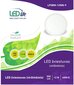 LEDlife LED viršt. šviestuvas 12W (apval.) kaina ir informacija | Sieniniai šviestuvai | pigu.lt