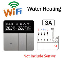 Tuya Wifi Smart Thermostat Elektrinis grindų šildymas Trv Vandens dujinis katilas Temperatūros balso nuotolinio valdymo pultas, skirtas Google Home Alexa - Išmanioji temperatūros valdymo sistema - AliExpress цена и информация | Аксессуары для телевизоров и Smart TV | pigu.lt