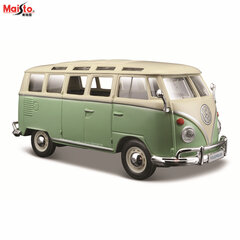 Maisto 1:25 Volkswagen VAN SAMBA modeliavimas Liejimo lydinio automobilio modelis amatų dekoracijų kolekcija žaislų įrankiai dovana kaina ir informacija | Kolekciniai modeliukai | pigu.lt