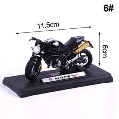 1:18 Lydinio liejinys „Ducati“ motociklo modeliavimas visureigio modelio tortas, dekoruojantis ornamentą gimtadienio dovana berniukams žaislai цена и информация | Коллекционные модели автомобилей | pigu.lt