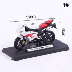 1:18 Lydinio liejinys „Ducati“ motociklo modeliavimas visureigio modelio tortas, dekoruojantis ornamentą gimtadienio dovana berniukams žaislai цена и информация | Коллекционные модели автомобилей | pigu.lt