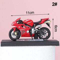 1:18 Lydinio liejinys „Ducati“ motociklo modeliavimas visureigio modelio tortas, dekoruojantis ornamentą gimtadienio dovana berniukams žaislai цена и информация | Коллекционные модели автомобилей | pigu.lt