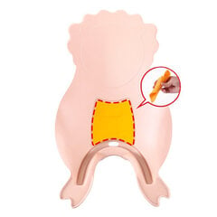 Kūdikių vonios atrama neslysta, patogus kūdikių vonios kilimėlis, klubo dušo sėdynė su kabliuku, skirta naudoti kriaukle, rožinė kaina ir informacija | Maudynių priemonės | pigu.lt