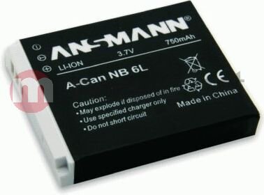 Ansmann 5044453 цена и информация | Akumuliatoriai vaizdo kameroms | pigu.lt