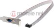 Delock Low Profile Slot Bracket 89300 kaina ir informacija | Korpusų priedai | pigu.lt