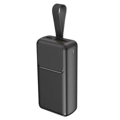 Jellico P27 30000 mAh Power Bank įkroviklis 2x USB 5V 2.1A 10.5W / Micro & USB-C įvestis juoda kaina ir informacija | Atsarginiai maitinimo šaltiniai (power bank) | pigu.lt