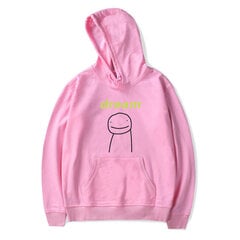 (rožinė-A35506-XXS）Dreamwastaken Hoodie Unisex Tracksuit Sweatshirts Vyriškas megztinis kaina ir informacija | Džemperiai vyrams | pigu.lt