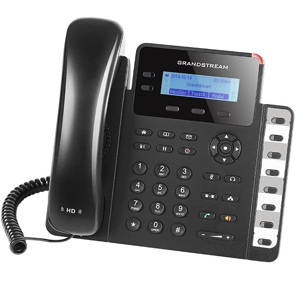 Grandstream GXP1628, juodas kaina ir informacija | Stacionarūs telefonai | pigu.lt