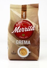 Merrild Crema kavos pupelės, 1kg x 2 vnt. kaina ir informacija | Kava, kakava | pigu.lt