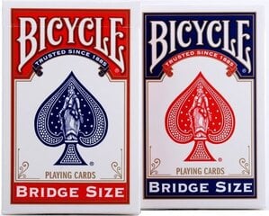 Kortos Bicycle Rider Back Bridge Size kaina ir informacija | Azartiniai žaidimai, pokeris | pigu.lt