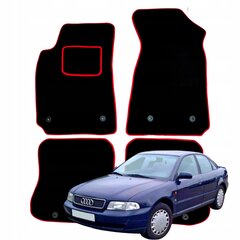 Kilimėliai Audi A4 B5 VELOR 1995-2001 kaina ir informacija | Modeliniai tekstiliniai kilimėliai | pigu.lt