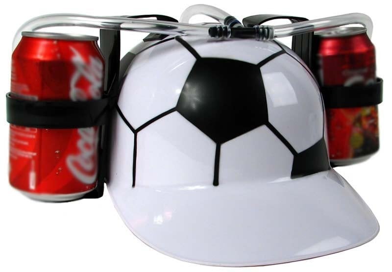 Alaus šalmas - futbolo kamuolys цена и информация | Vakarėliams ir šventėms | pigu.lt