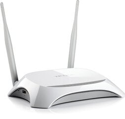 Роутер с 3G TP-LINK TL-MR3420, 4xUTP, WLAN 802.11b/g/n, 300 Мбит/с цена и информация | Маршрутизаторы (роутеры) | pigu.lt