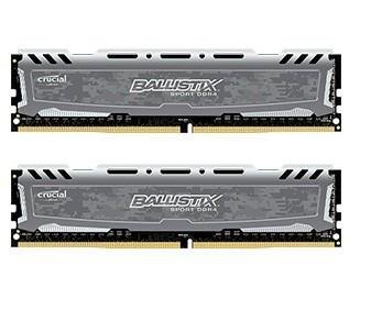 Ballistix DDR4 Sport LT 8GB/2400(2*4GB) (BLS2C4G4D240FSB) kaina ir informacija | Operatyvioji atmintis (RAM) | pigu.lt