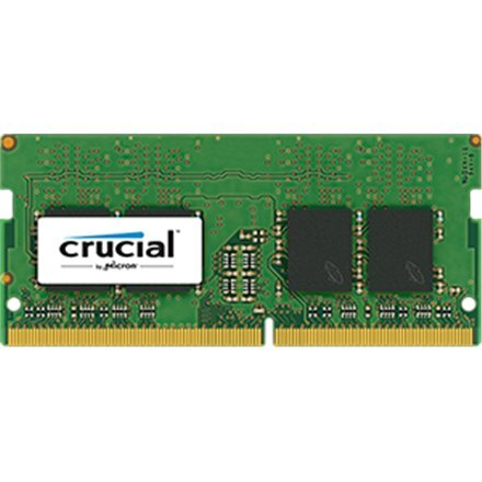 Crucial DDR4 SODIMM 4GB 2400MHz CL17 (CT4G4SFS824A) цена и информация | Operatyvioji atmintis (RAM) | pigu.lt