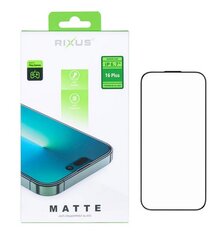 Rixus Matte matinis stiklas iPhone 16 Plus kaina ir informacija | Apsauginės plėvelės telefonams | pigu.lt