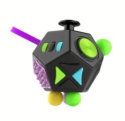 Fidget Toy mažinantis stresą, kūrybinis, magiškas kubas Tech Zone kaina ir informacija | Lauko žaidimai | pigu.lt