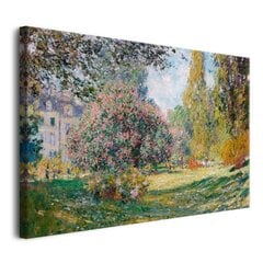 Drobė sieniniai paveikslai gyvenamajam kambariui Claude Monet reprodukcija 60x90cm kaina ir informacija | Reprodukcijos, paveikslai | pigu.lt