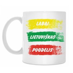 Labai lietuviškas puodelis kaina ir informacija | Originalūs puodeliai | pigu.lt