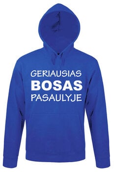 Džemperis "Geriausias bosas pasaulyje" kaina ir informacija | Originalūs džemperiai | pigu.lt