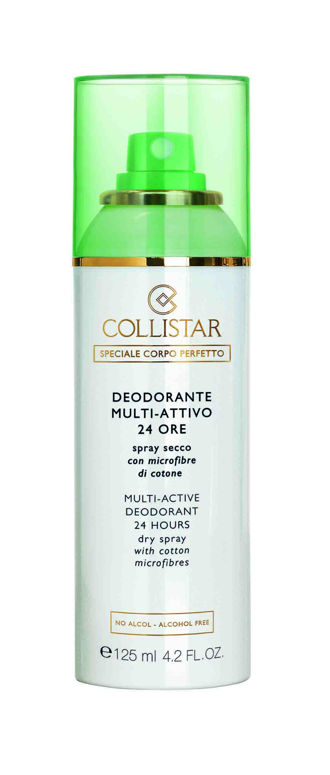 Purškiamas dezodorantas su Medvilnės mikrodalelėmis 24 h Collistar 125 ml