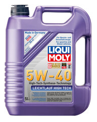 Liqui Moly Leichtlauf High Tech 5W-40 sintetinė variklinė alyva, 5L kaina ir informacija | Variklinės alyvos | pigu.lt