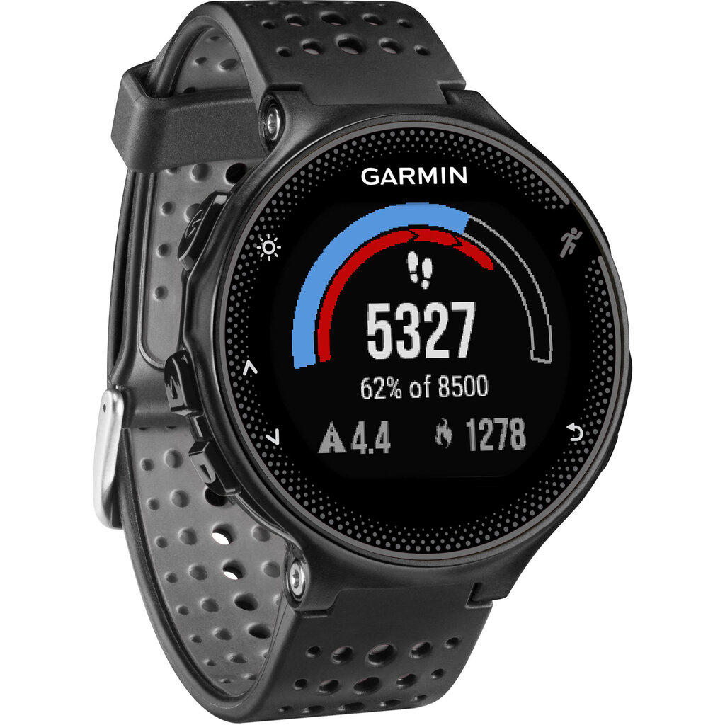 Garmin Forerunner 235, Juoda/Pilka kaina ir informacija | Išmanieji laikrodžiai (smartwatch) | pigu.lt