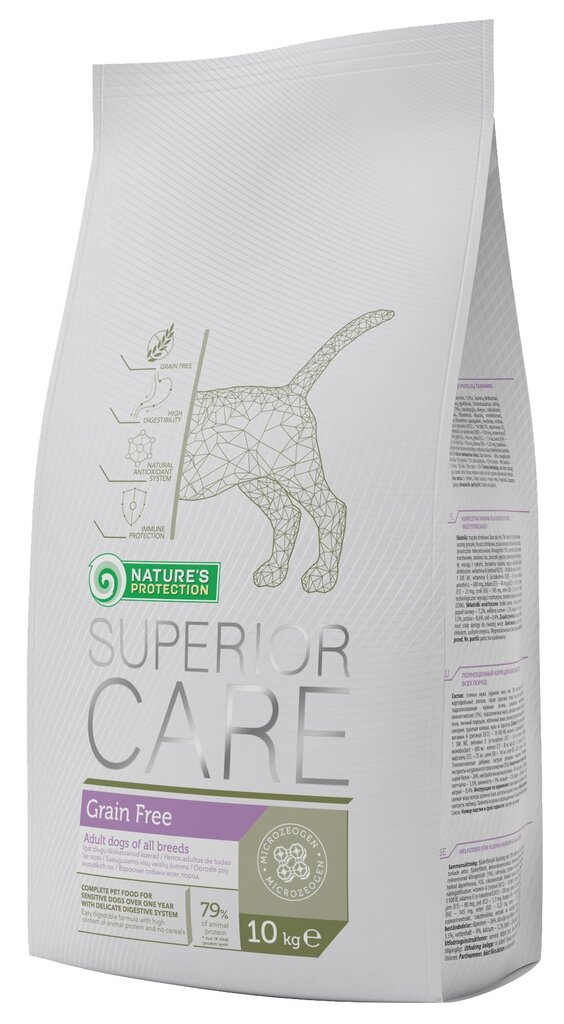 Nature's Protection Superior Care Grain Free 10 kg цена и информация | Sausas maistas šunims | pigu.lt