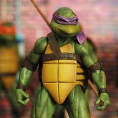 NECA Paaugliai mutantai vėžliai nindziai, 1990 m. filmų leidimas TMNT riboto leidimo 7 colių kilnojamos lėlės rankinės lėlės modelis, ornamentas mėlynas kaina ir informacija | Stalo žaidimai, galvosūkiai | pigu.lt